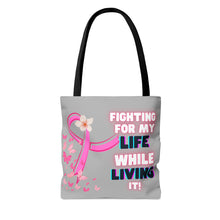 Load image into Gallery viewer, Bald head baddie feeling pretty Tote Bag