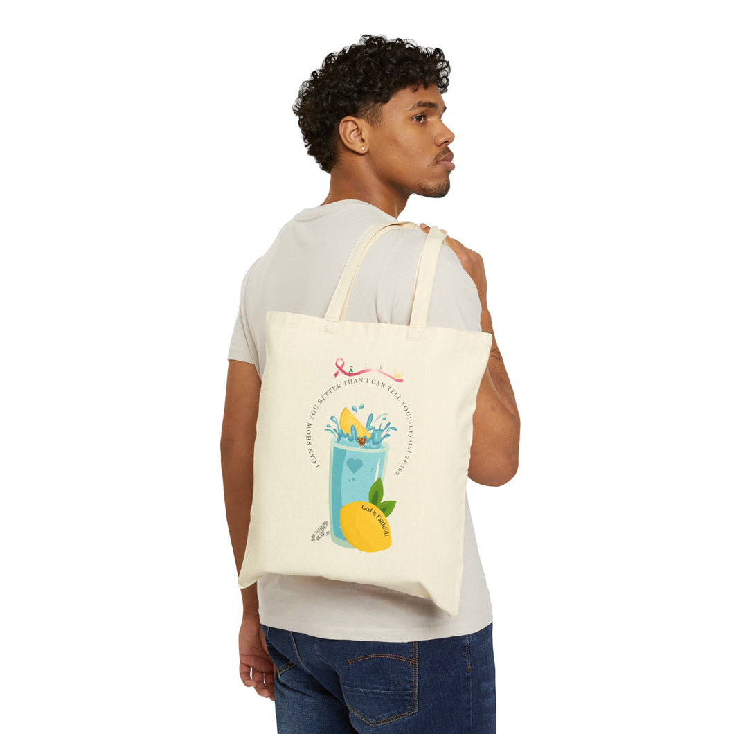 Crystal’s lemons  Cotton Canvas Tote Bag